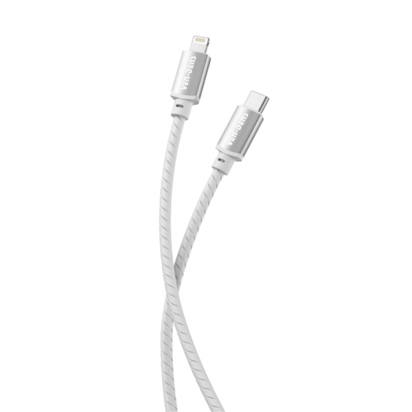27W Silicone USB C to Lightning Charging Cable